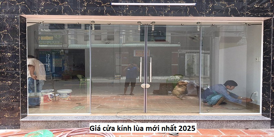 Giá cửa kính lùa mới nhất 2025 