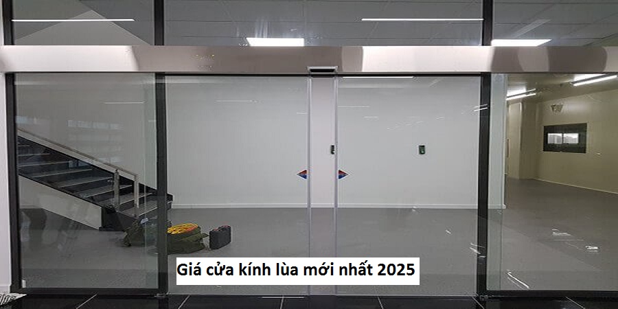 Giá cửa kính lùa mới nhất 2025
